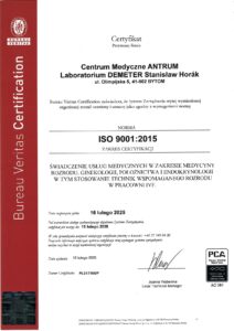 certyfikat iso